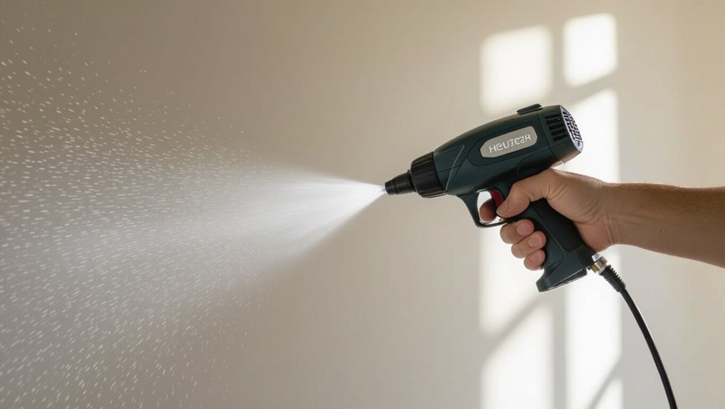 consistent spraying technique guidelines