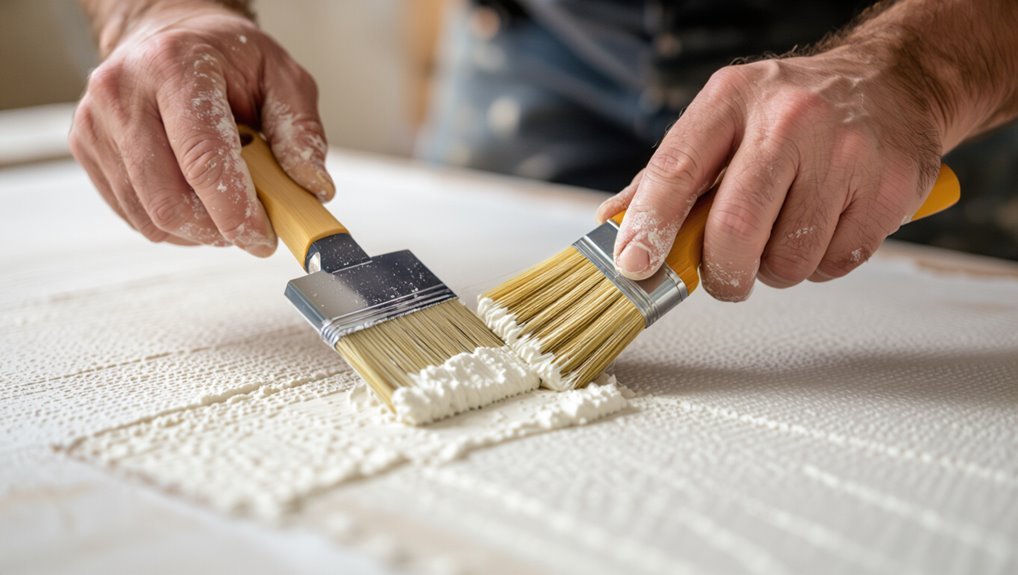 consistent texture through technique