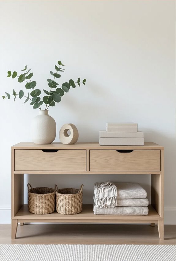 console tables with storage