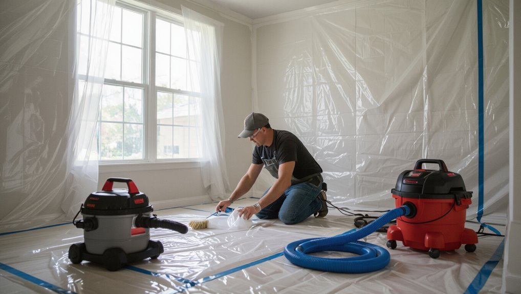 containment and dust management