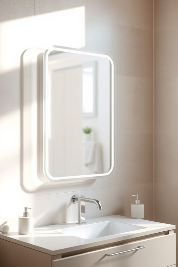 contemporary minimalist acrylic frames