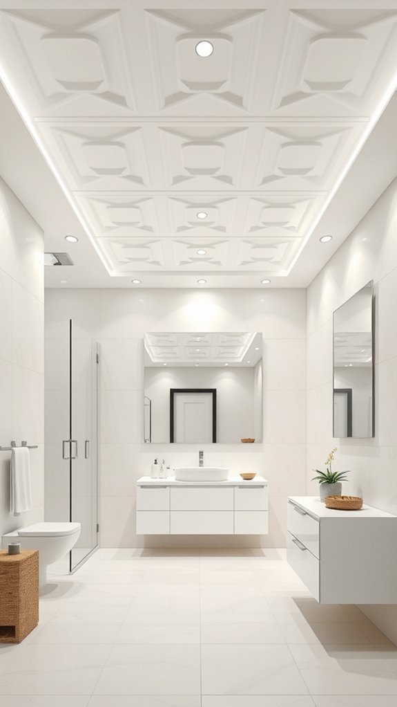 contemporary styrofoam ceiling panels