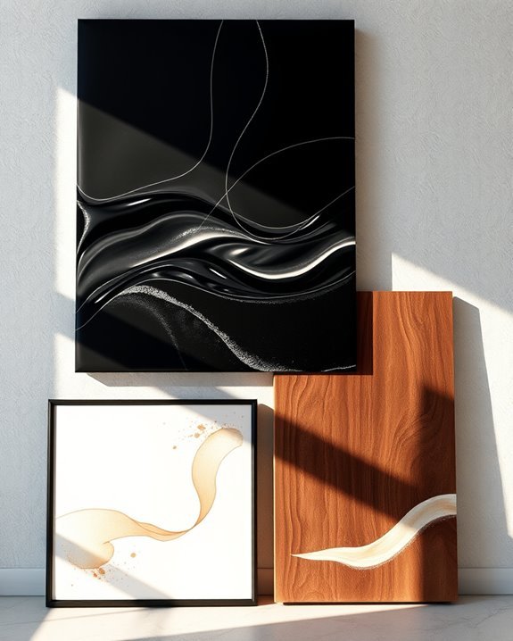 contrast lighting enhances art