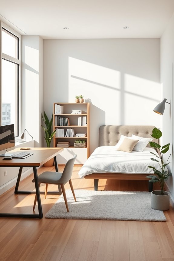 convertible bed home office