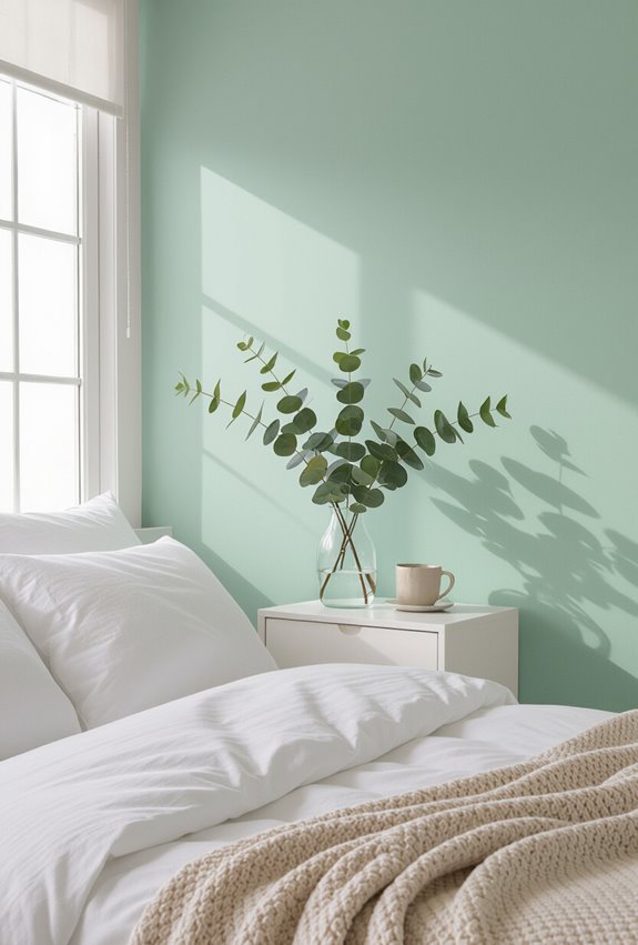 cool mint green refreshment