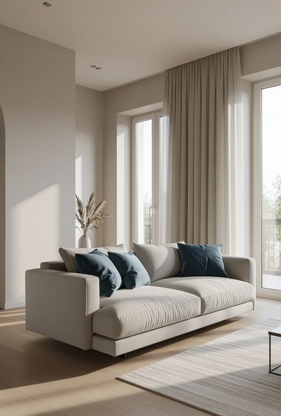 cool neutrals for serenity
