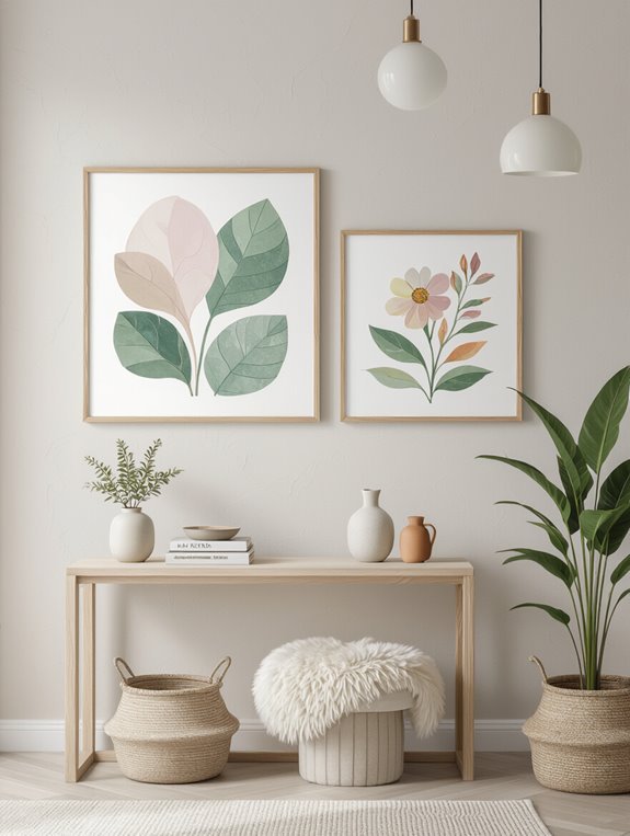 coordinated textured unified display