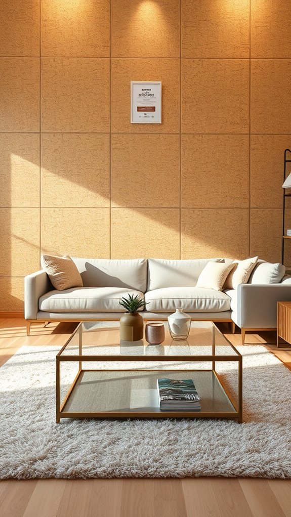 cork walls for personalization