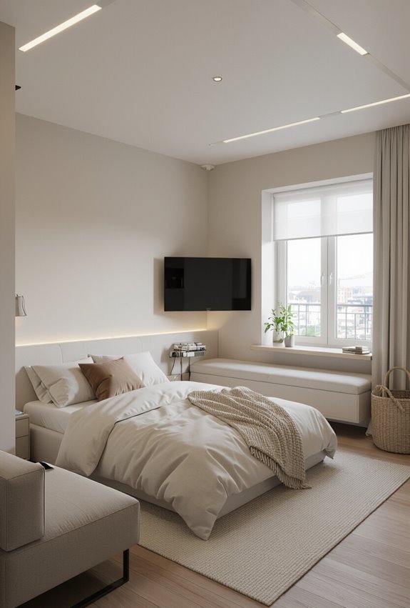 corner mounted tv maximizes space