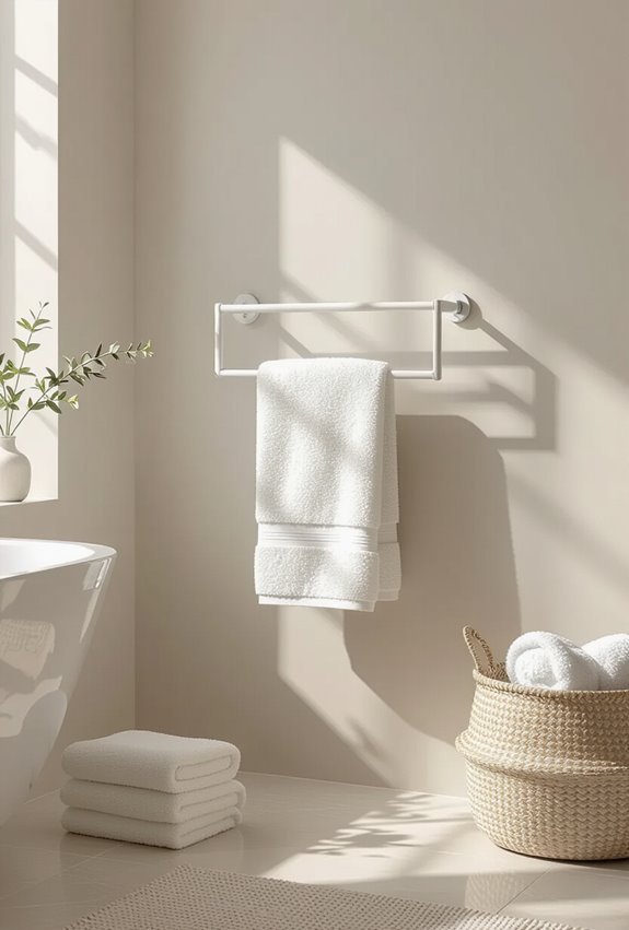 corrosion resistant towel rack materials