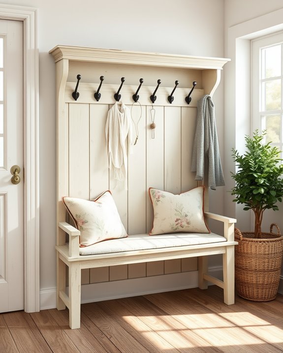 cottage hall tree charm