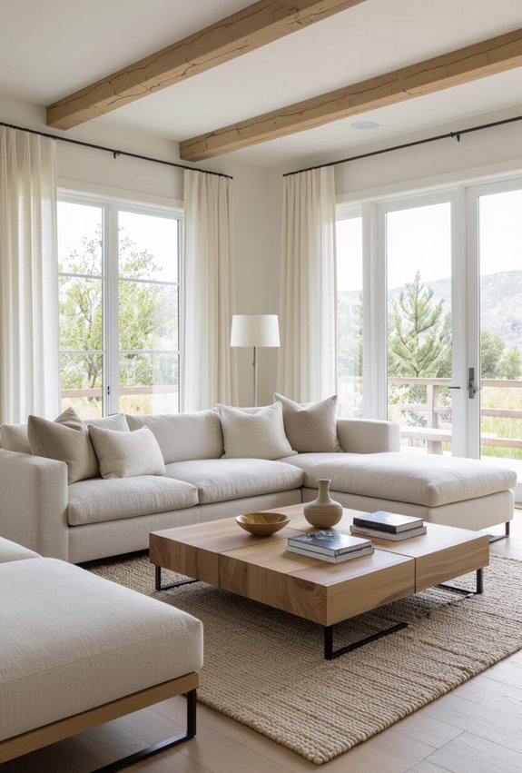 couch table ottoman harmony