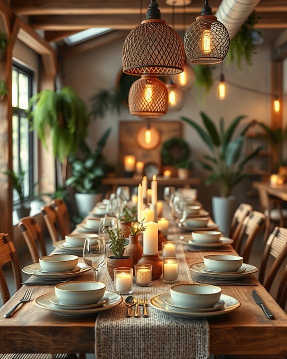 cozy ambient dining experience