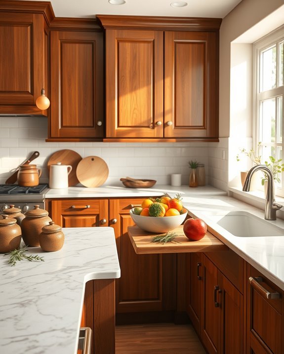 cozy and sophisticated kitchens