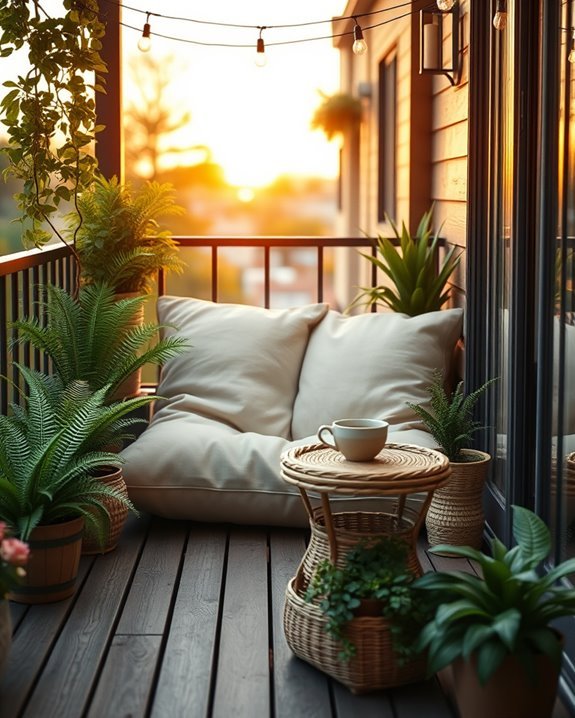 cozy balcony retreat essentials