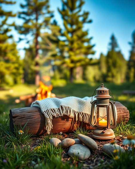 cozy campfire family moments