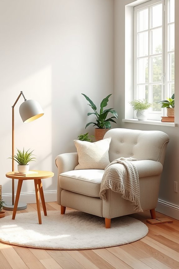 cozy chair warm decor