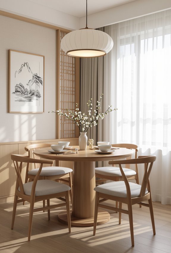 cozy compact chinese dining