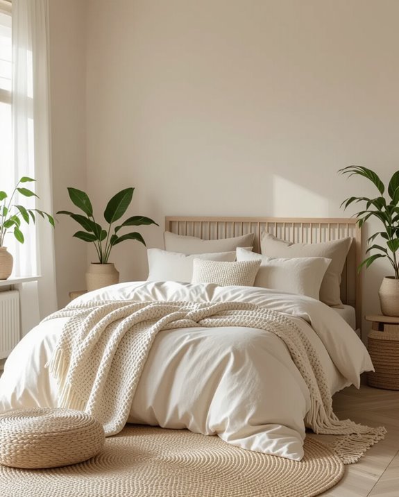 cozy creamy beige ambiance