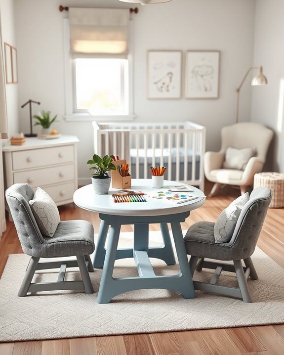 cozy creative art station