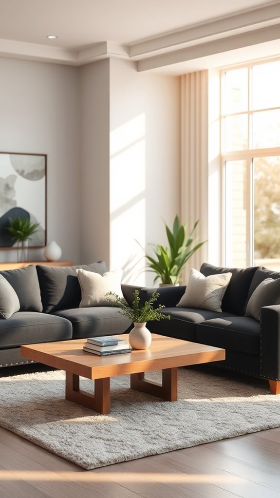 cozy dark fabric retreats