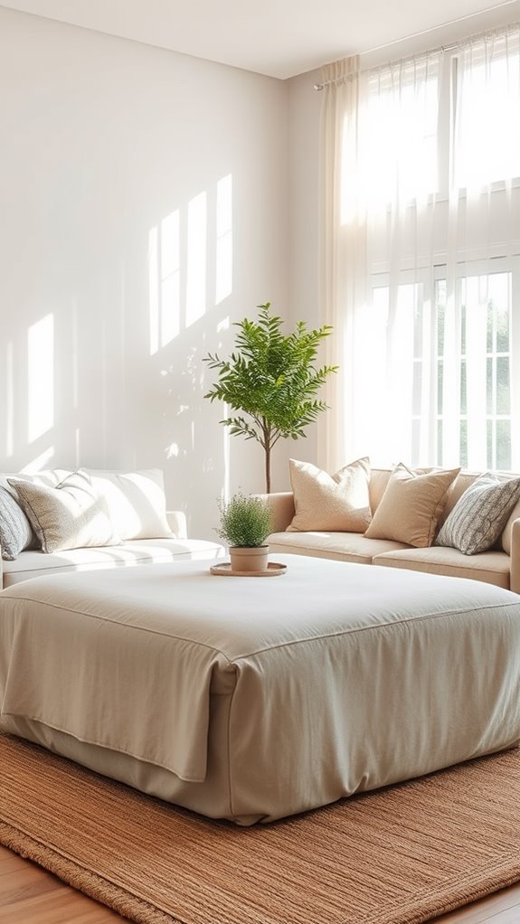 cozy decorative seating option
