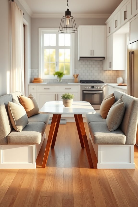 cozy dining space creation