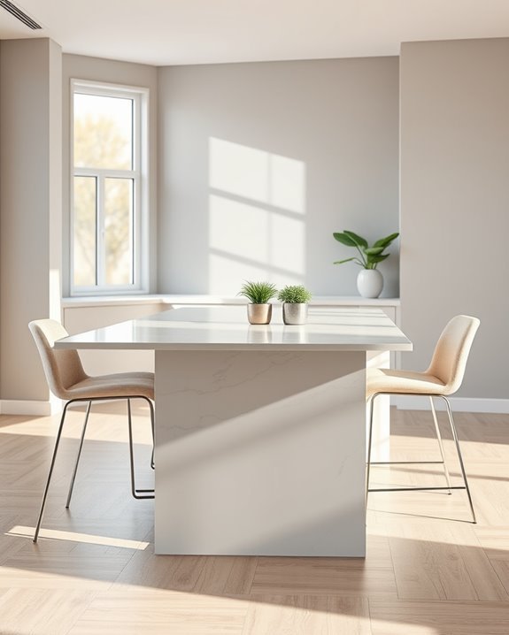 cozy dining with bar stools