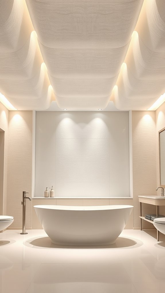 cozy fabric ceiling panels