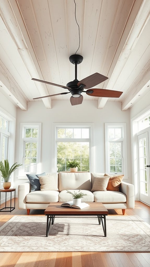 cozy farmhouse ceiling fan