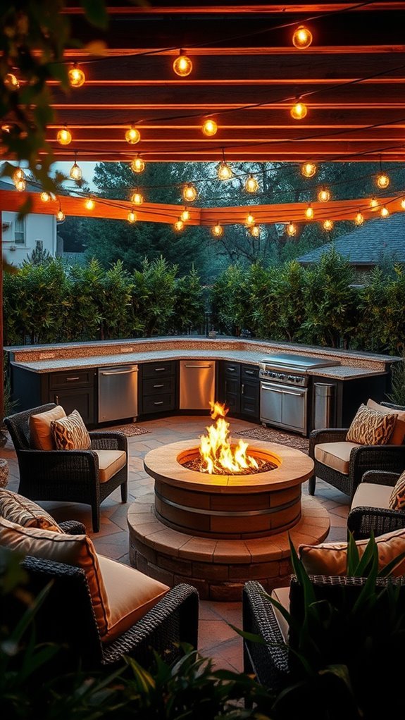 cozy fire pit gatherings