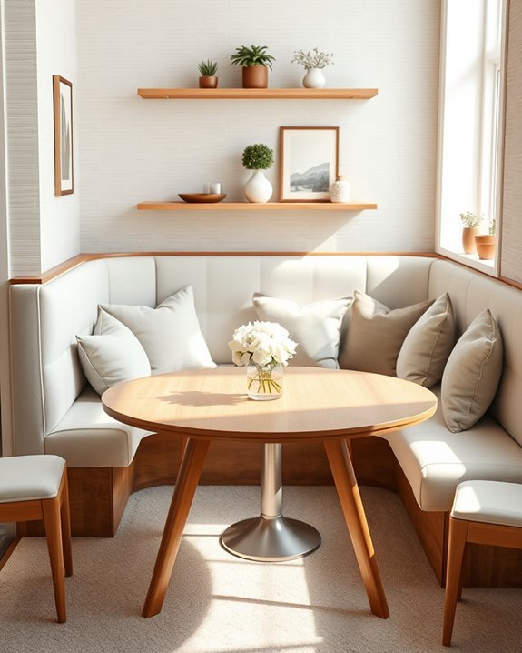 cozy functional dining solution