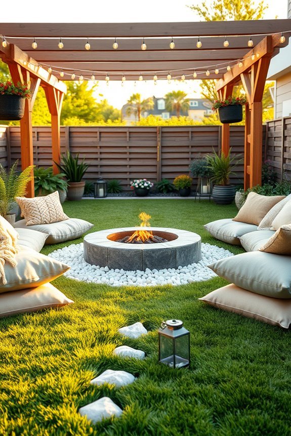 cozy gatherings around fire