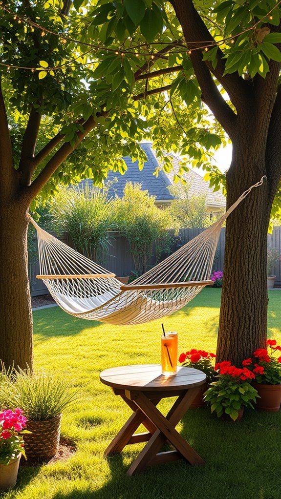 cozy hammock relaxation retreat