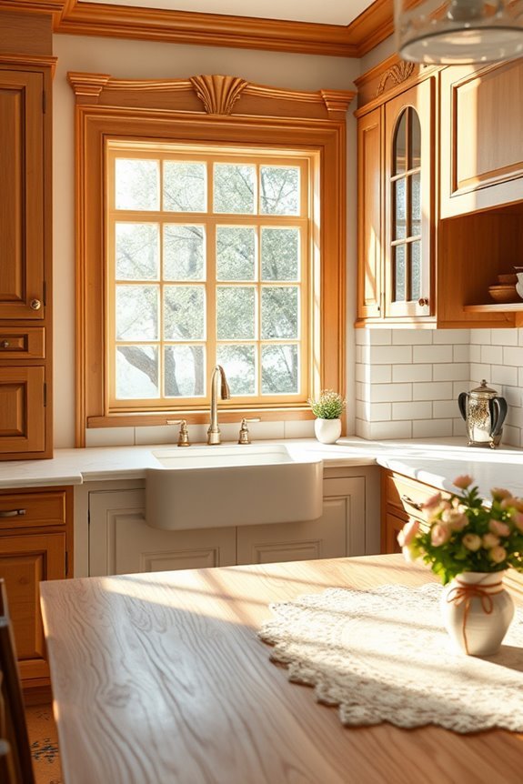 cozy kitchen window retreat