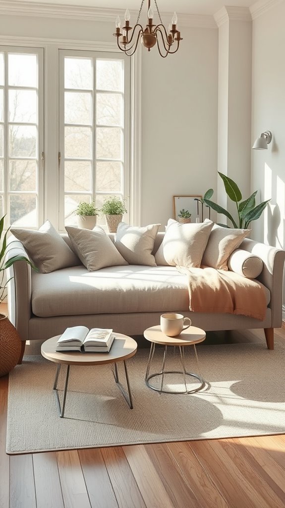 cozy lounging daybed oasis