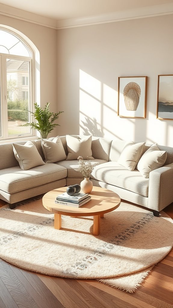 cozy nook with accessories