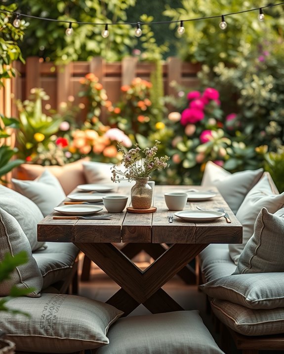 cozy outdoor cushion designs