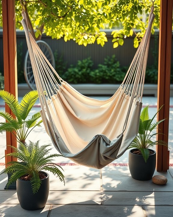 cozy outdoor hammock chairs
