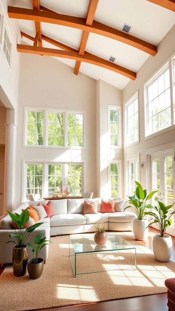 cozy outdoor lounge space