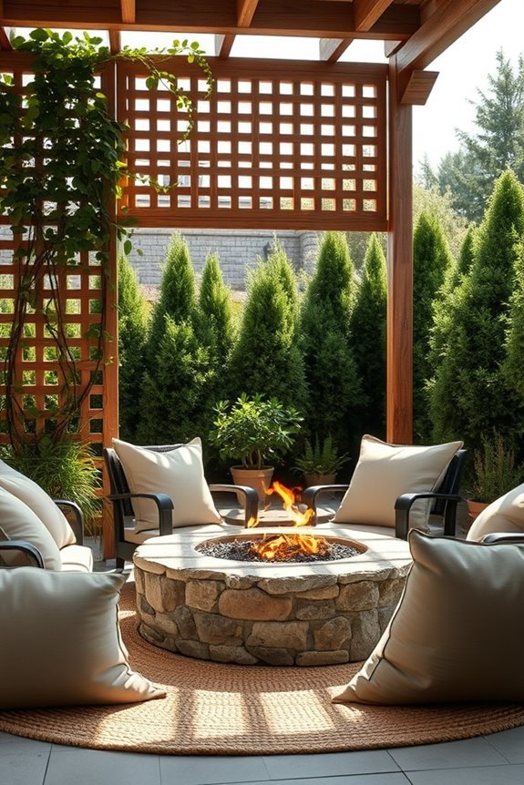 cozy outdoor windbreak solutions