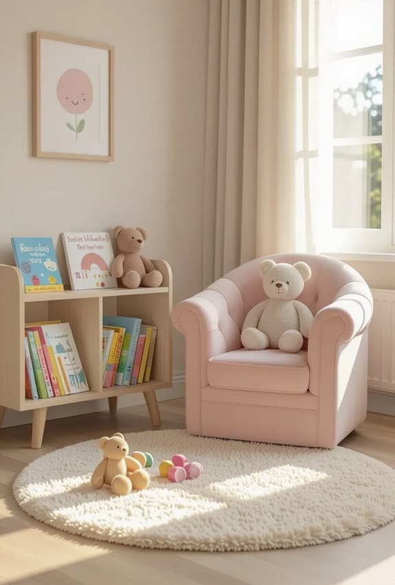 cozy phonics nook setup