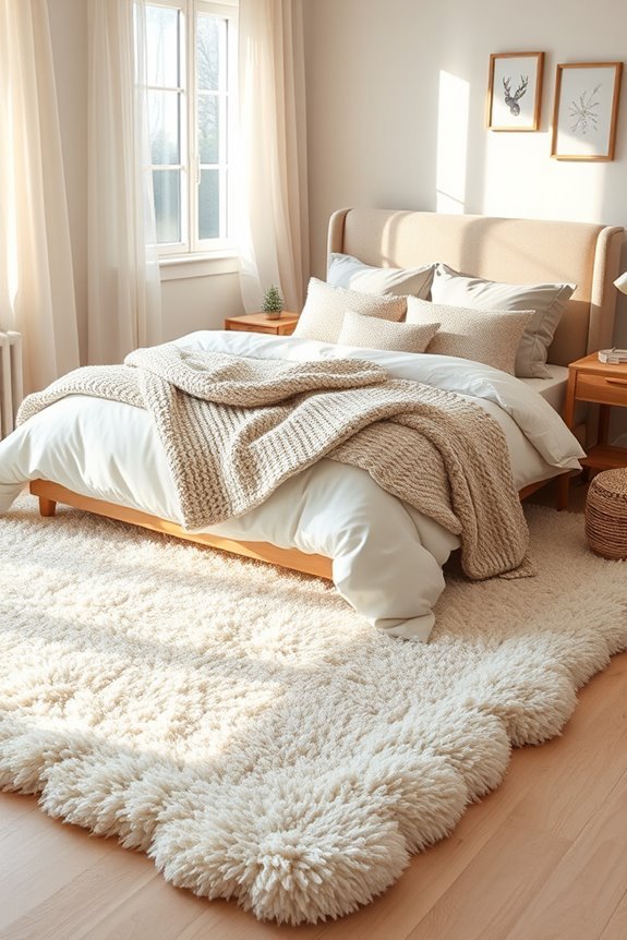 cozy plush rug transformation