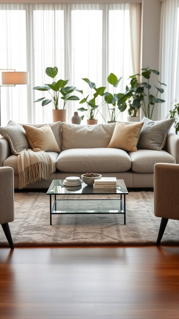 cozy plush textile layering