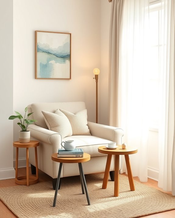cozy reading and relaxation