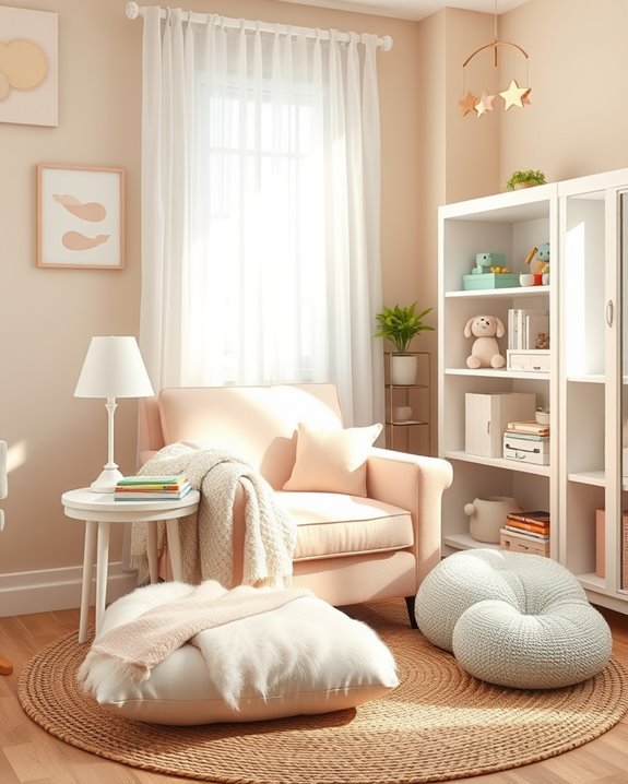 cozy reading corner design