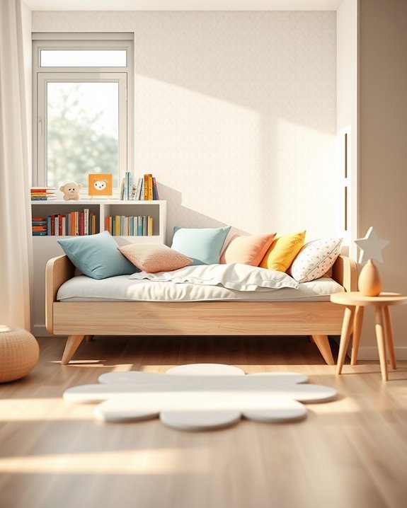 cozy reading nook beds