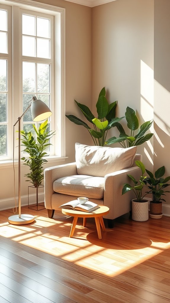 cozy reading nook retreat