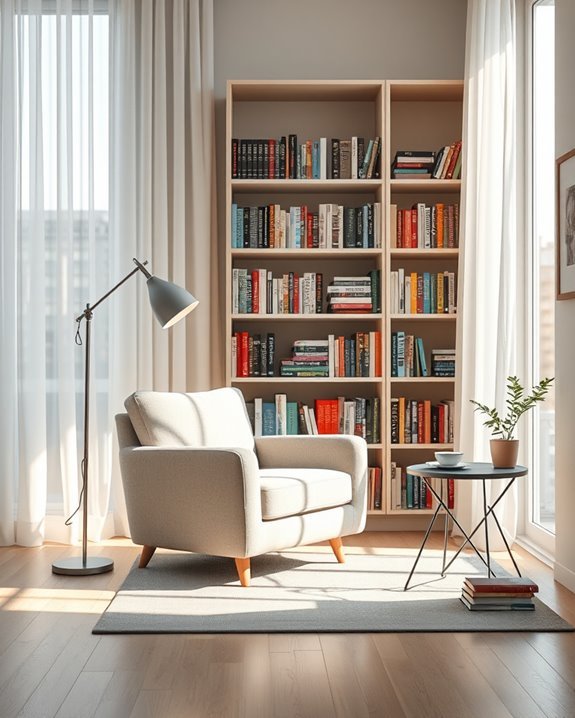 cozy reading nook transformation