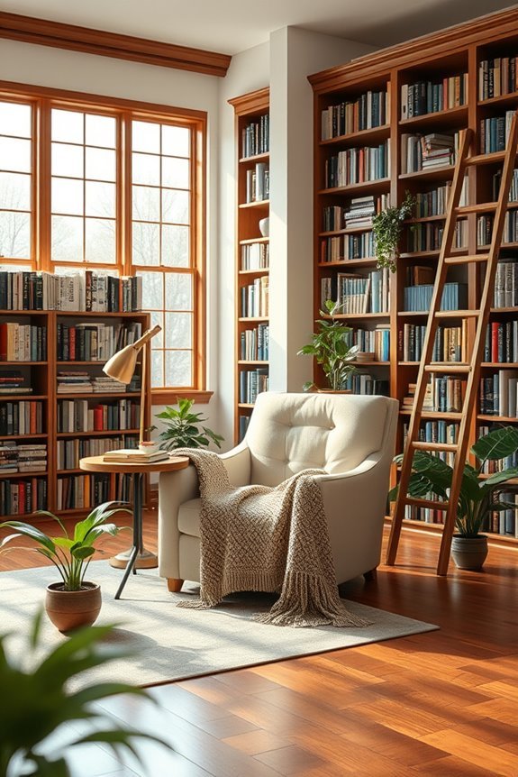 cozy reading spaces created